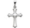 Childrens Platinum Natal Cross Pendant