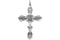 Design Cross Sterling Silver Pendant