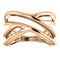 Negative Space Ring, 14k Rose Gold, Size 6