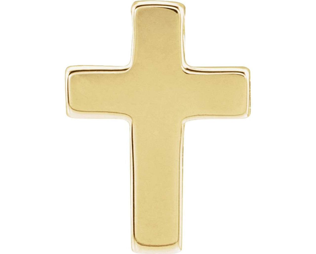 Petite Cross 14k Yellow Gold Pendant