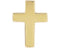 Petite Cross 14k Yellow Gold Pendant