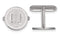 Rhodium-Plated Sterling Silver University Of California Berkeley Crest Cuff Links, 16MM