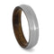 Knife Edge Titanium 5mm Comfort-Fit Koa Wood Band