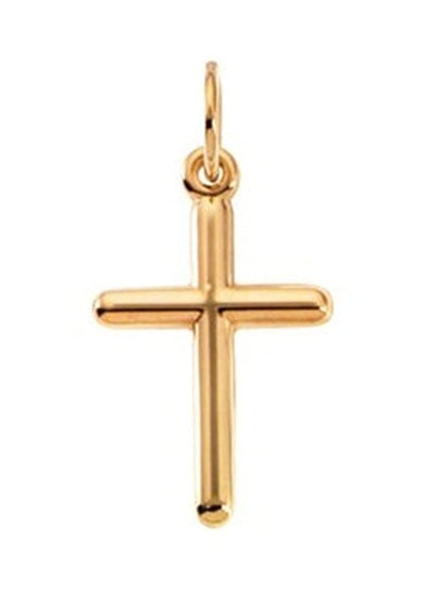 Western Cross 14k Yellow Gold Pendant (16.8X9MM)