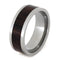 Cocobolo Wood Inlay 8mm Comfort-Fit Titanium Wedding Band