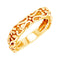 Etruscan-Style Square 4.5mm Stackable 14k Yellow Gold Ring