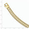 Men's Italian 14k Yellow Gold 10mm Link Bracelet, 8.5 Inches