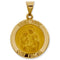 14k Yellow Gold St. Anne Medal Pendant (21X18MM)