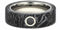 Black Diamond, Black and White Composite Mokume Gane 6mm Comfort-Fit Matte Titanium Wedding Band, Size 10