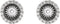 Diamond Cluster Earring Jackets, Rhodium-Plated 14k White Gold (6.1 MM) (0.2 Ctw, G-H Color, I2 Clarity)