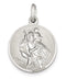 Sterling Silver St. Christopher Medal (35X25MM)