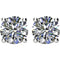 Diamond Stud Earrings, Rhodium Plated 14k White Gold (1.00 Cttw, Color GH, Clarity I1)