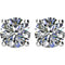 Ave 369 1 1/2 Ct 14k White Gold Diamond Stud Earrings (1.50 Cttw, GH Color, SI1 Clarity)