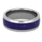 Lapis Lazuli Comfort-Fit 8mm Titanium Band