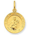 Sterling Silver and 24k Gold -plated Our Lady of Guadalupe Medal