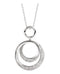 14k White Gold .59 Cttw. Diamond Necklace