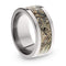 Mossy Oak Duck Blind Camo 10mm Comfort-Fit Titanium Ring