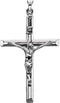 Crucifix of Jesus Christ Sterling Silver Pendant