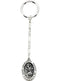 Sterling Silver St. Christopher 'Protect Us' Medal Key Chain