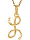 5-Stone Diamond Letter 'L' Initial 14k Yellow Gold Pendant Necklace, 18" (.03 Cttw, GH, I1)