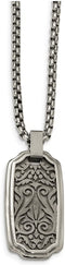 Edward Mirell Titanium Casted Pendant Necklace, 20"