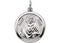 Sterling Silver St. Jude Medal (15.5 MM)