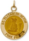 14k Yellow Gold St. Elizabeth Seton Medal Charm (23X15MM)