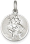 Sterling Silver St. Christopher Medal (35X25MM)