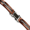 Men's Brushed and Polished Stainless Steel 12mm Brown IP Carbon Fiber Inlay Bracelet, 8.5"