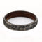 Mimetic Meteorite, Kauri Wood 4mm Comfort-Fit Matte Titanium Wedding Band Size 11.75