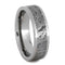 Gibeon Meteorite Comfort-Fit Titanium Band, His and Hers Wedding Set