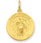 24k Gold-Plated Sterling Silver St. Florian Medal