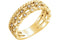 Diamond Stacking Ring, 14k Yellow Gold (.11 Ctw, G-H Color, I1 Clarity), Size 7.5