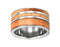 Rowan Wood Interchangeable 10mm Comfort-Fit Titanium Ring, Size 11