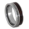 Deer Antler, Ironwood, Titanium 8mm Comfort-Fit Tungsten Band