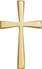 Roman Cross 18k Yellow Gold Pendant