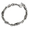 Men's Polished Stainless Steel 6mm Bracelet, 9"