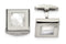 Stainless Steel Square Mother Of Pearl Cuff Links