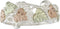 Fancy Cut-Out Leaf Band, Sterling Silver, 12k Green and Rose Gold Black Hills Gold Motif, Size 11