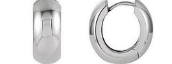 Hoop Earrings, Sterling Silver (16.75mm)