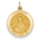 14k Yellow Gold St. Paul Medal Pendant (27X19MM)