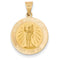 14k Yellow Gold St. John Baptist Medal Pendant (21X18MM)