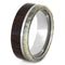 Ironwood, Deer Antler 8mm Comfort-Fit Titanium Band