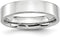 Men's Cobalt Chrome 5mm Comfort-Fit Flat Profile Ring Size 12