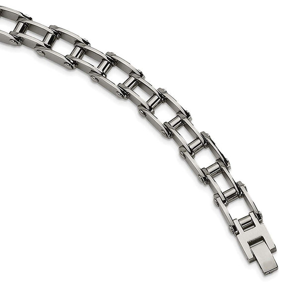 Men's Stainless Steel 9mm Link Bracelet, 8.5"