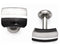 Tuxedo Collection Brushed and Polished Black Titanium and Sterling Silver Cuff Links, 12X16MM