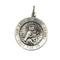 Sterling Silver Our Lady of Mount Carmel Medal Pendant (18.25 MM)