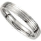 4mm Titanium Triple Grooved Domed Band