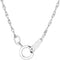 Petite Heart Pendant Necklace, Sterling Silver, 12k Green and Rose Gold Black Hills Gold Motif, 18"