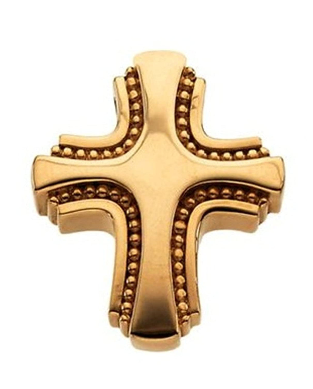 Maltese Cross 14k Yellow Gold Pendant (19.75X17MM)